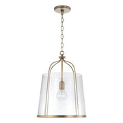 Madison Aged Brass Pendant