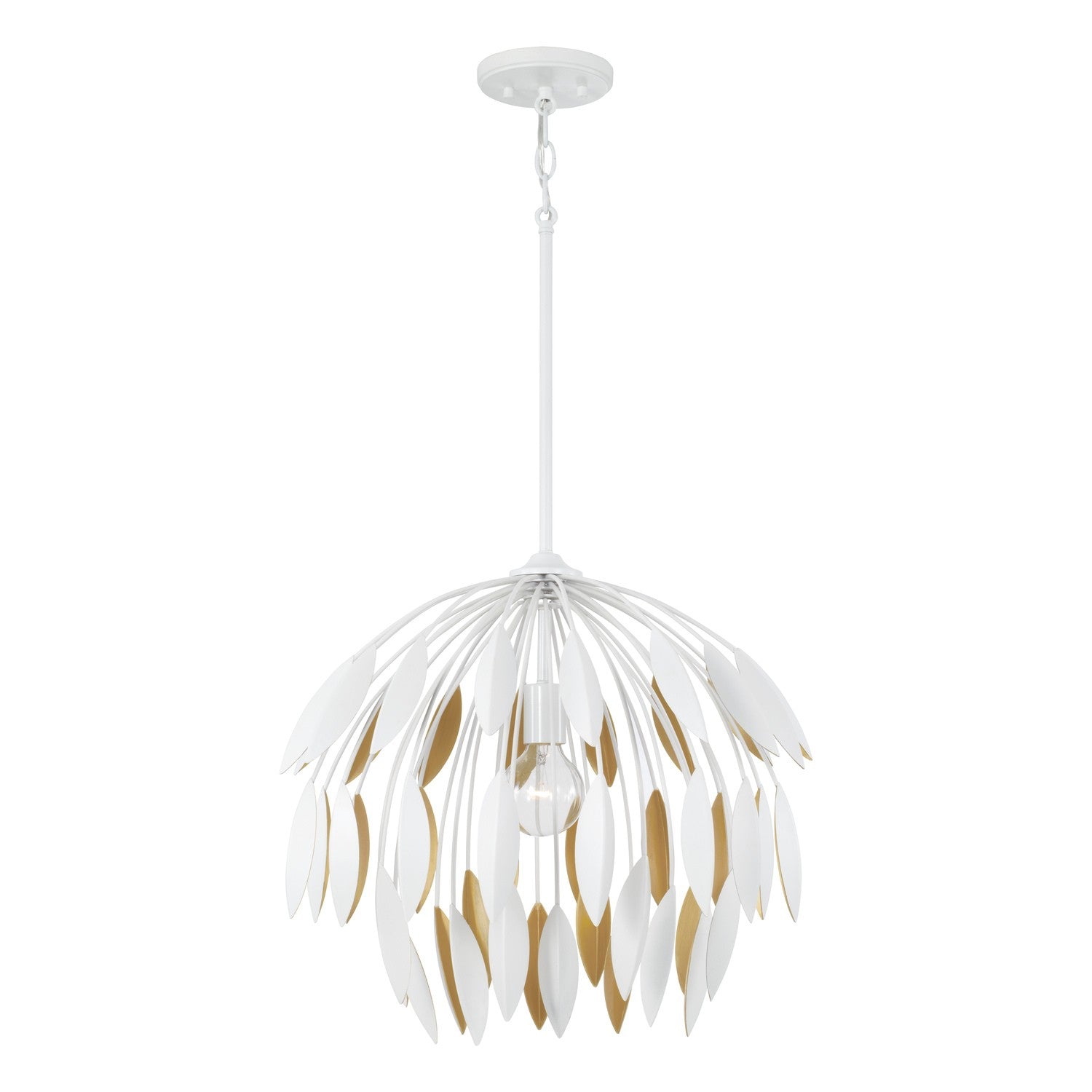 Margo Pendant in White