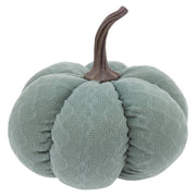 Large Plush Aqua Blue Pumpkin Fall Autumn Décor