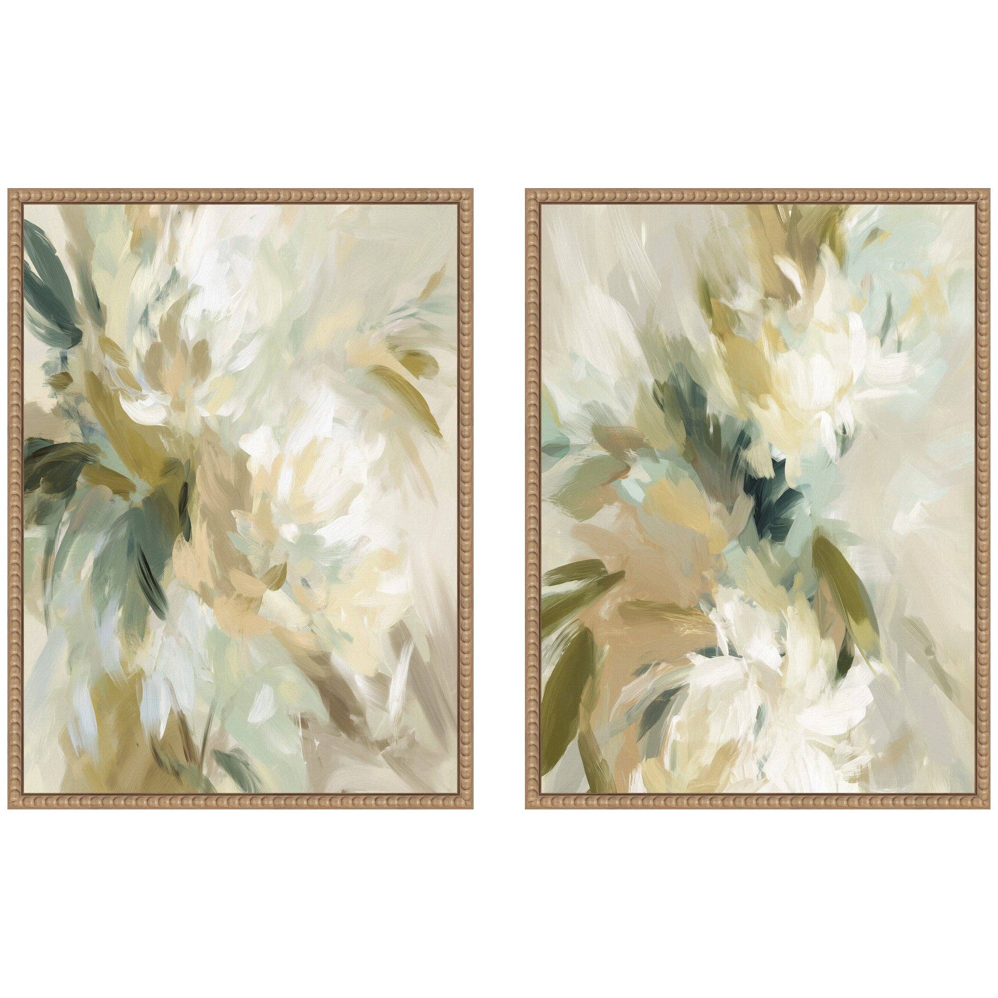 Garden  Framed Canvas Wall Art Set