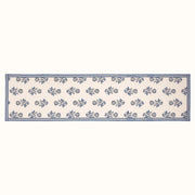 Blue Floral Table Runner