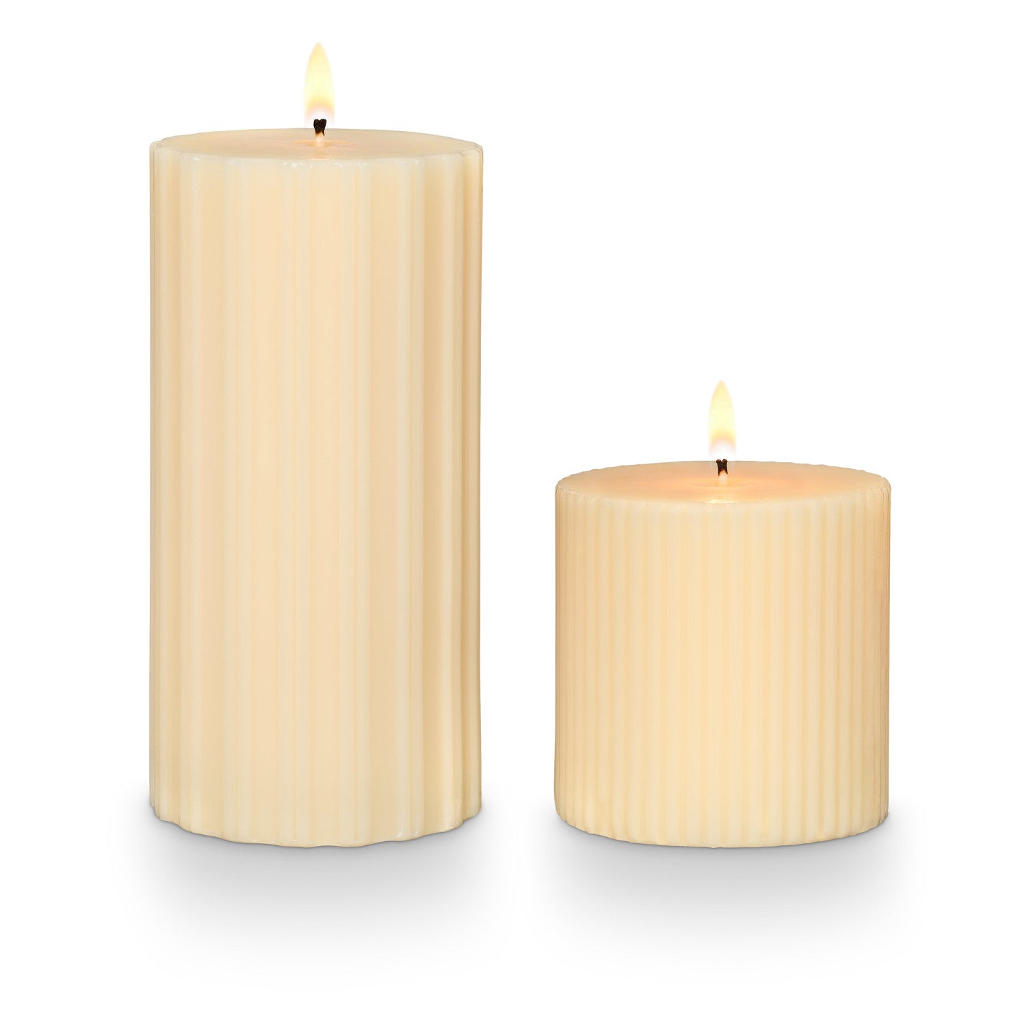 Isla Lily Fragranced Pillar Candle