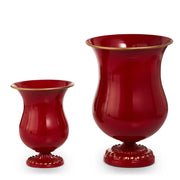 Red And Gold Iron Vase