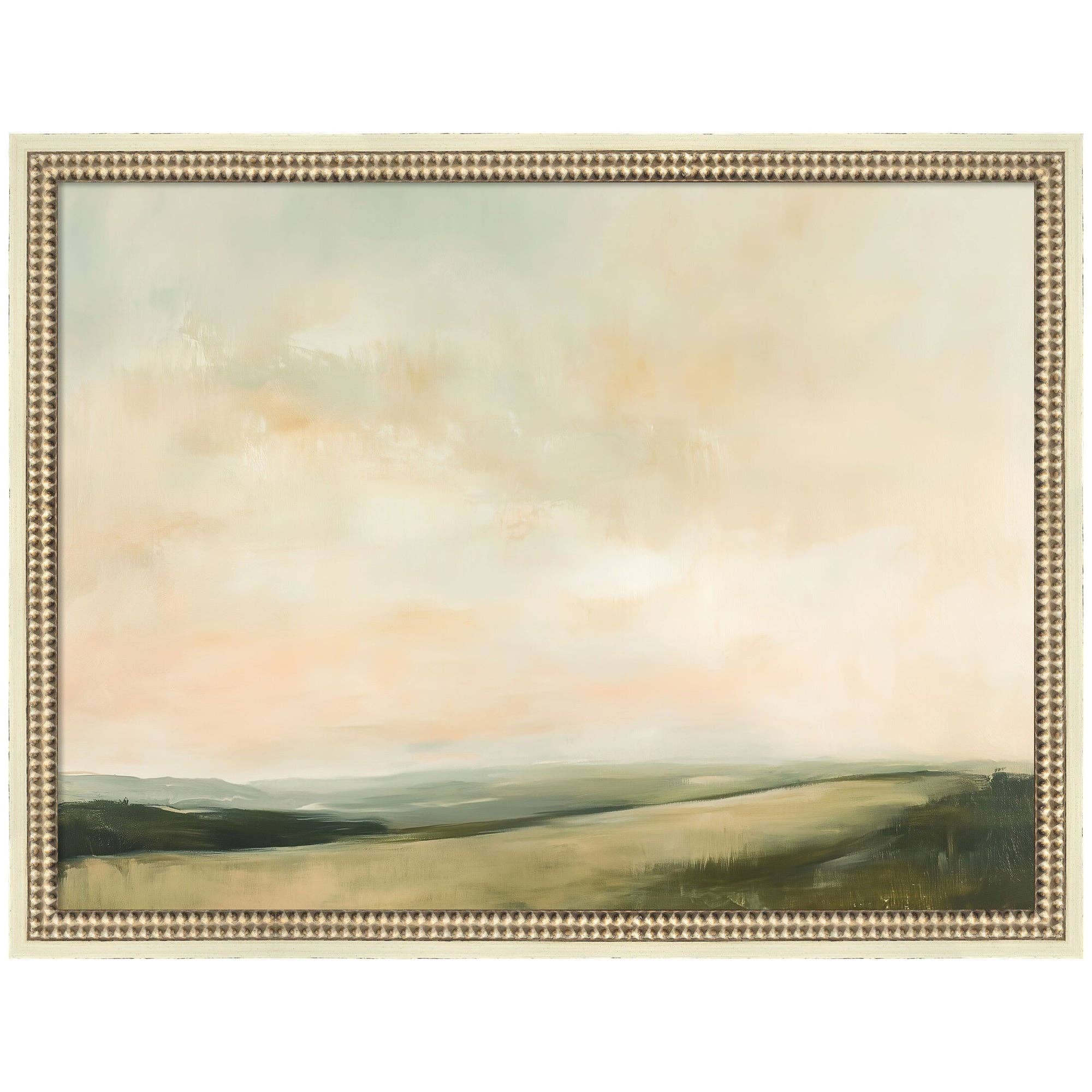 Evening Meadow II by Amy Lighthall Framed Mounted Canvas Wall Art Print