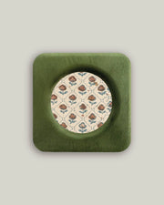 Mossy Green Velvet Photo Frame 4X4