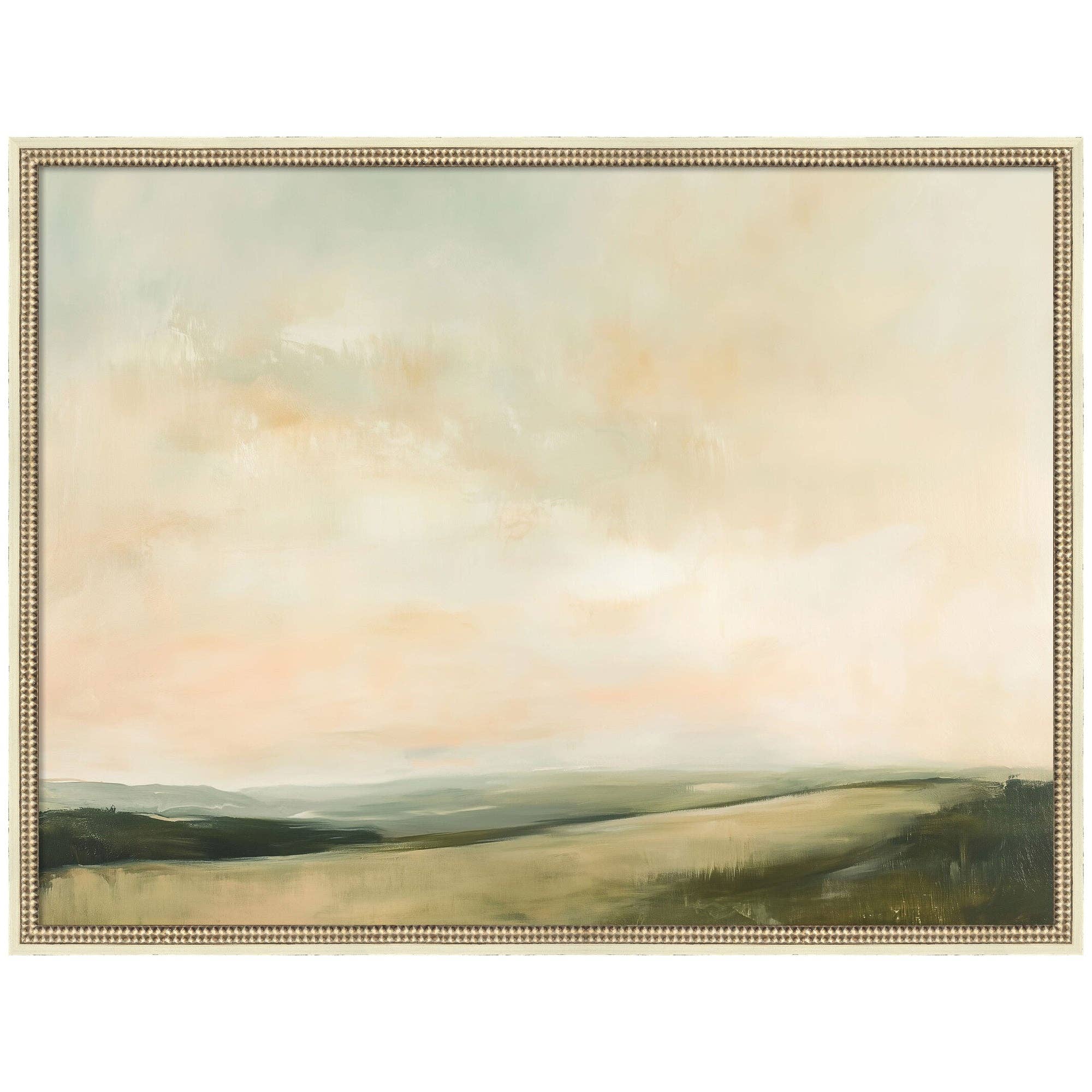 Evening Meadow II by Amy Lighthall Framed Mounted Canvas Wall Art Print