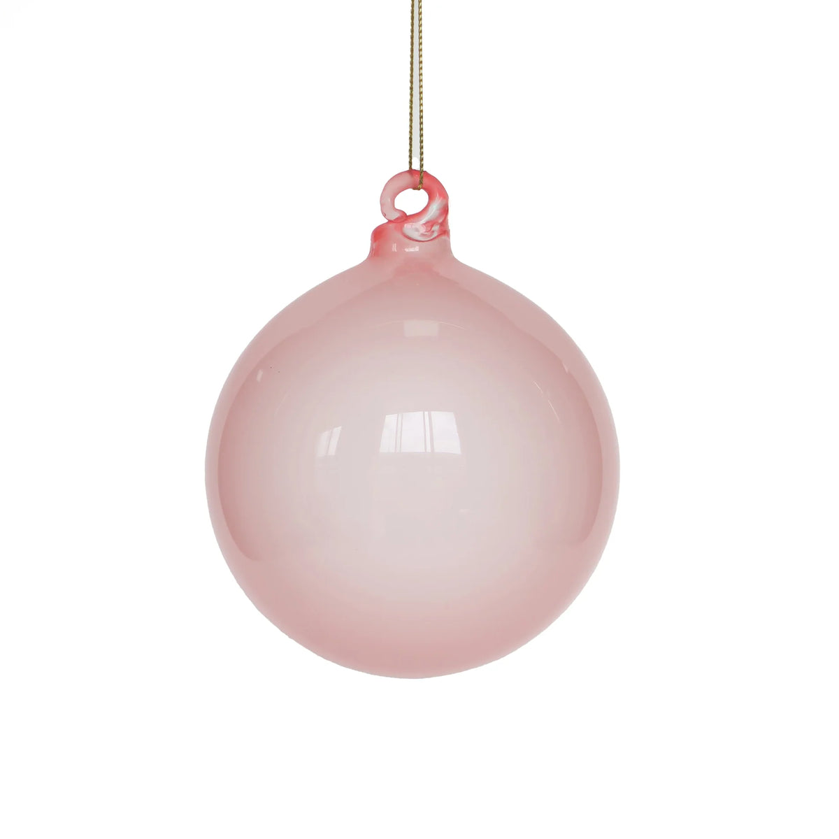 Blush 6" Illume Glass Ornament