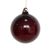 Brown 6" Illume Glass Ornament