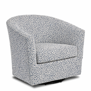 2004SW Dotify Sea Blue Swivel Chair