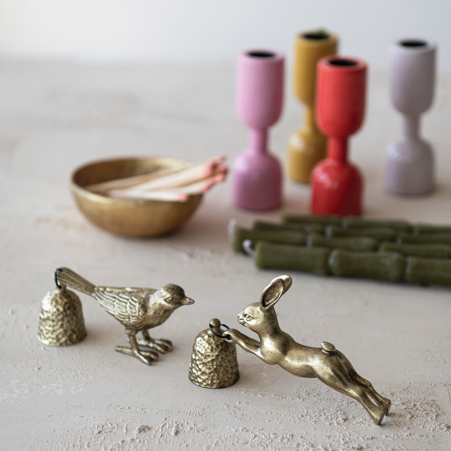 Pewter Rabbit Candle Snuffer