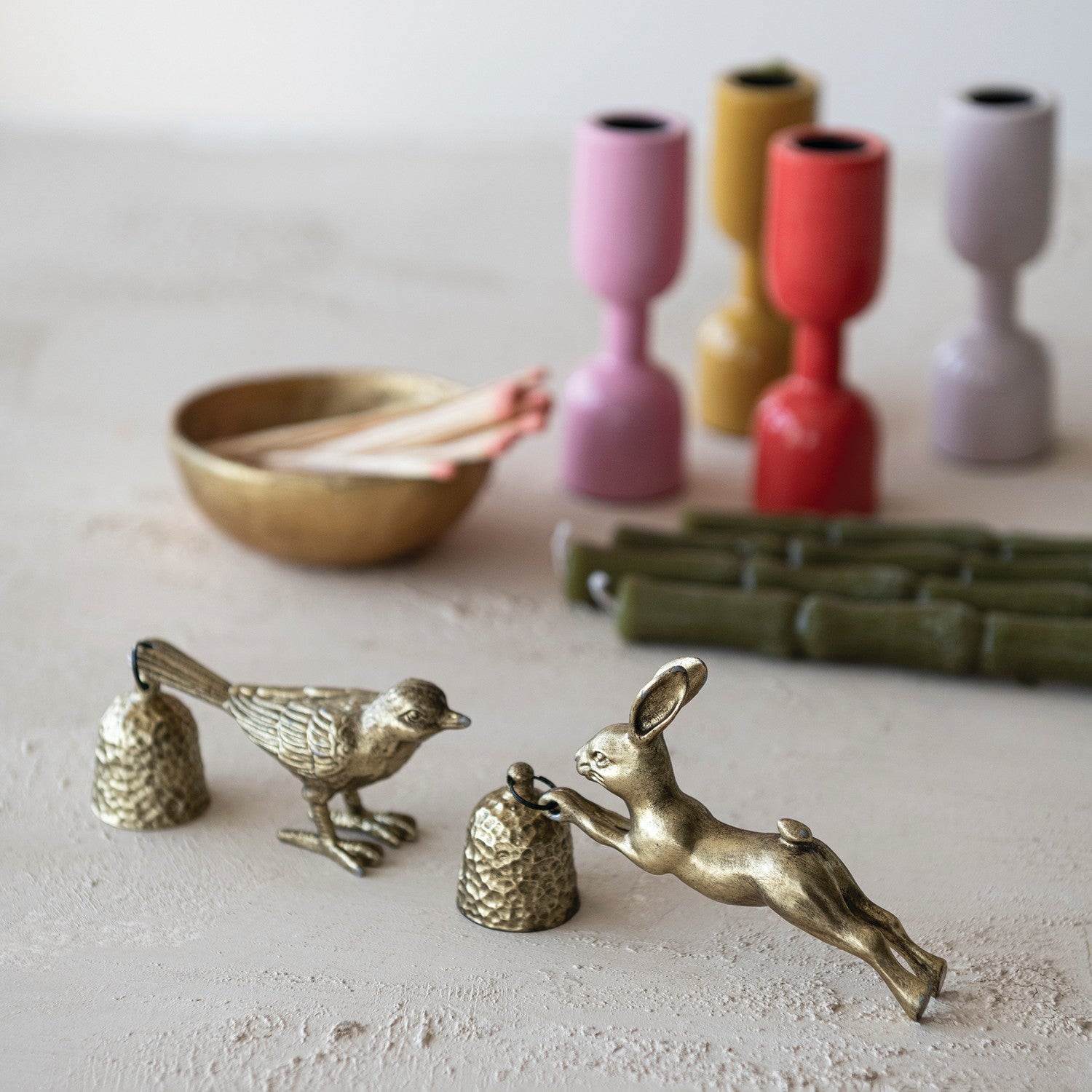Pewter Bird Candle Snuffer