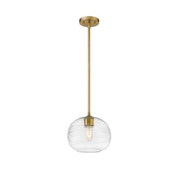 Hadley 1 Light Brass Pendant