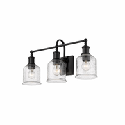 Elsie Matte Black Vanity Light