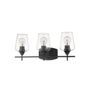 Julia Matte Black Vanity Light