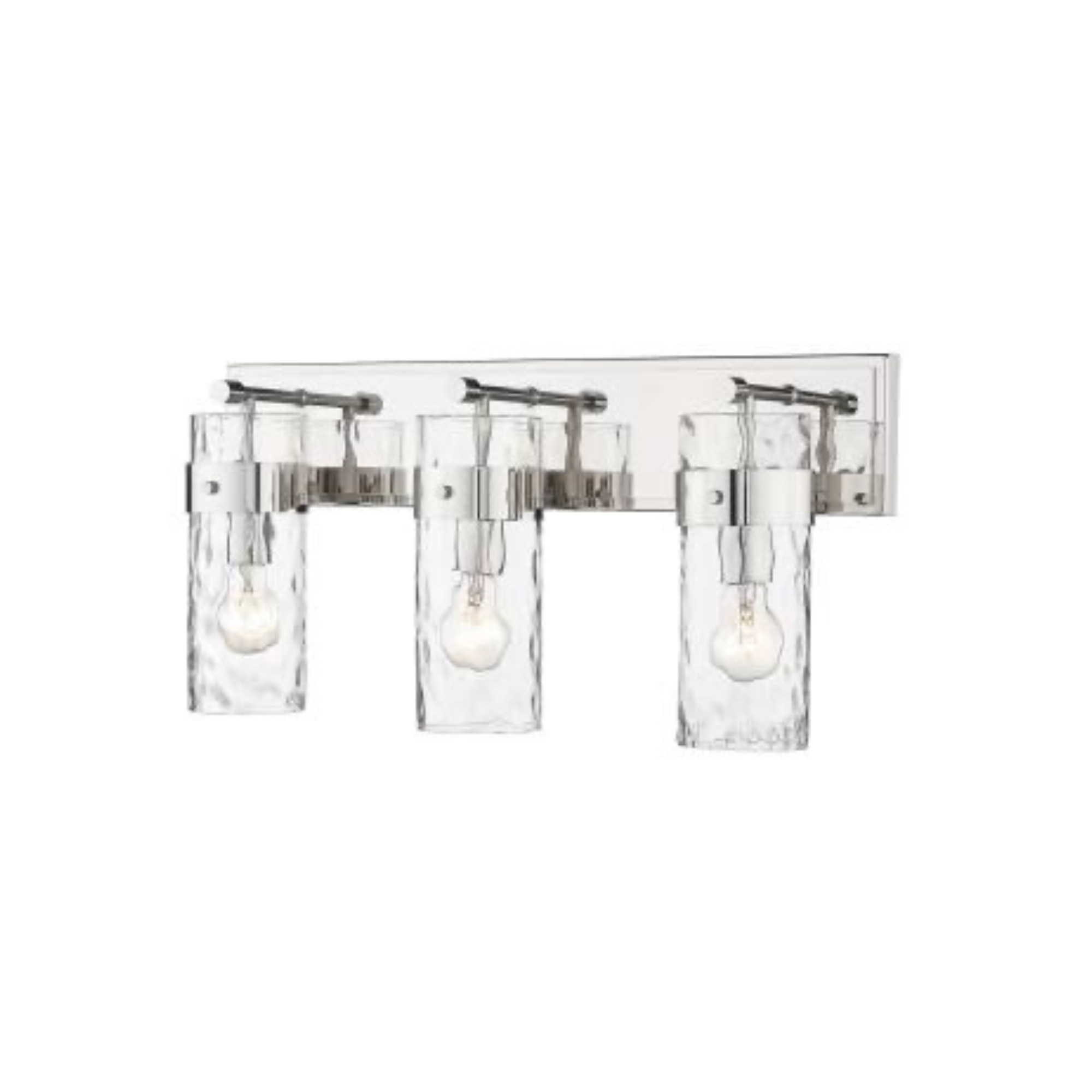 Frenchie Polished Nickle Vanity Light