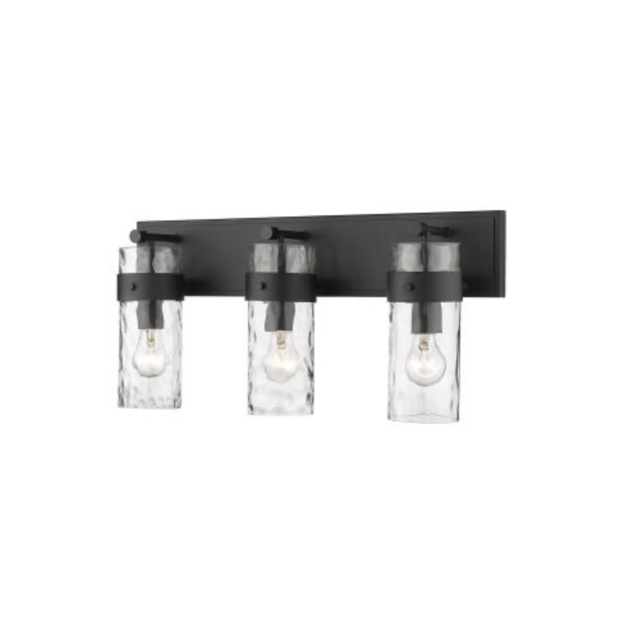 Frenchie Matte Black Vanity Light