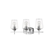 Julia Chrome Vanity Light