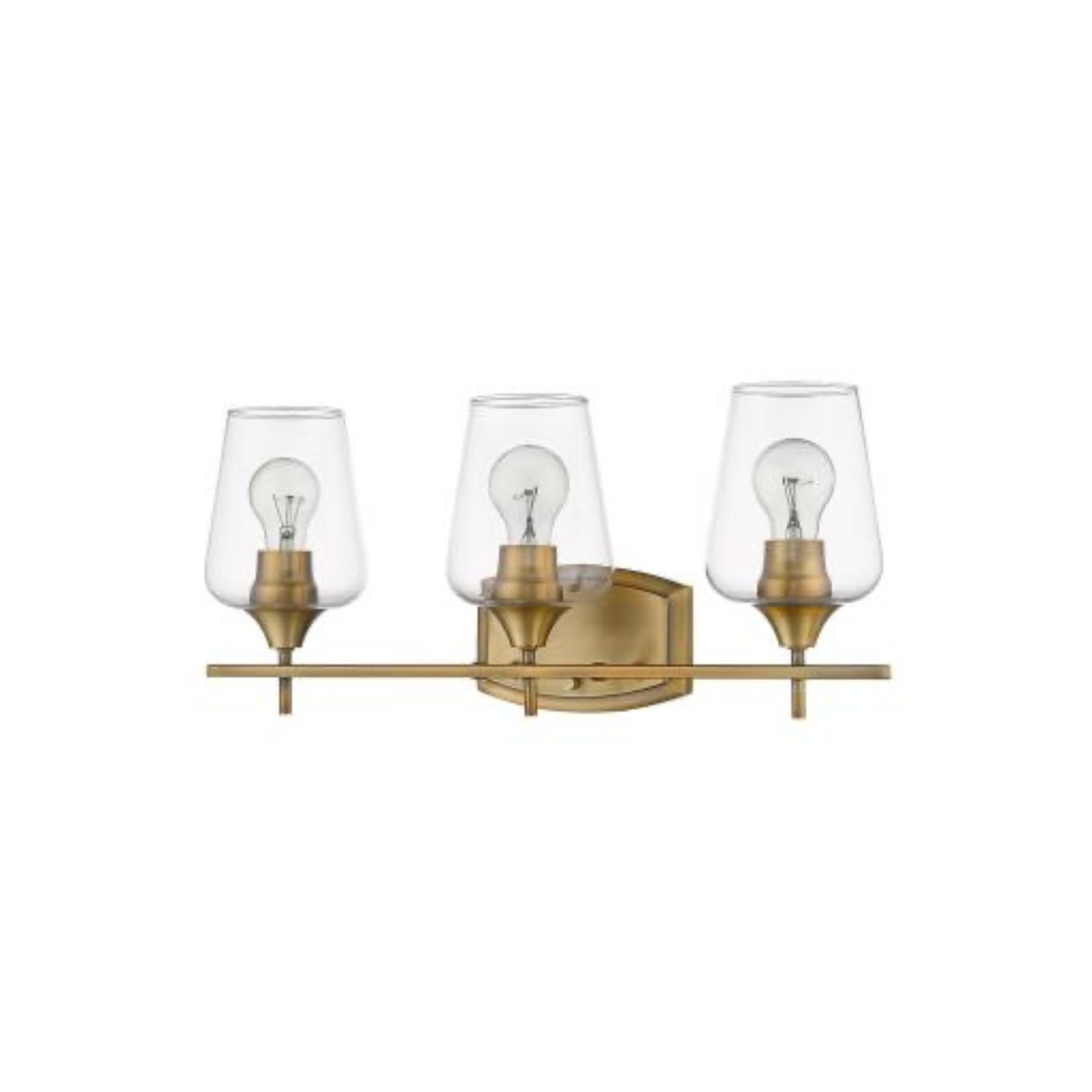 Julia Matte Brass Vanity Light