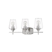 Julia Brushed Nickel Vanity Light