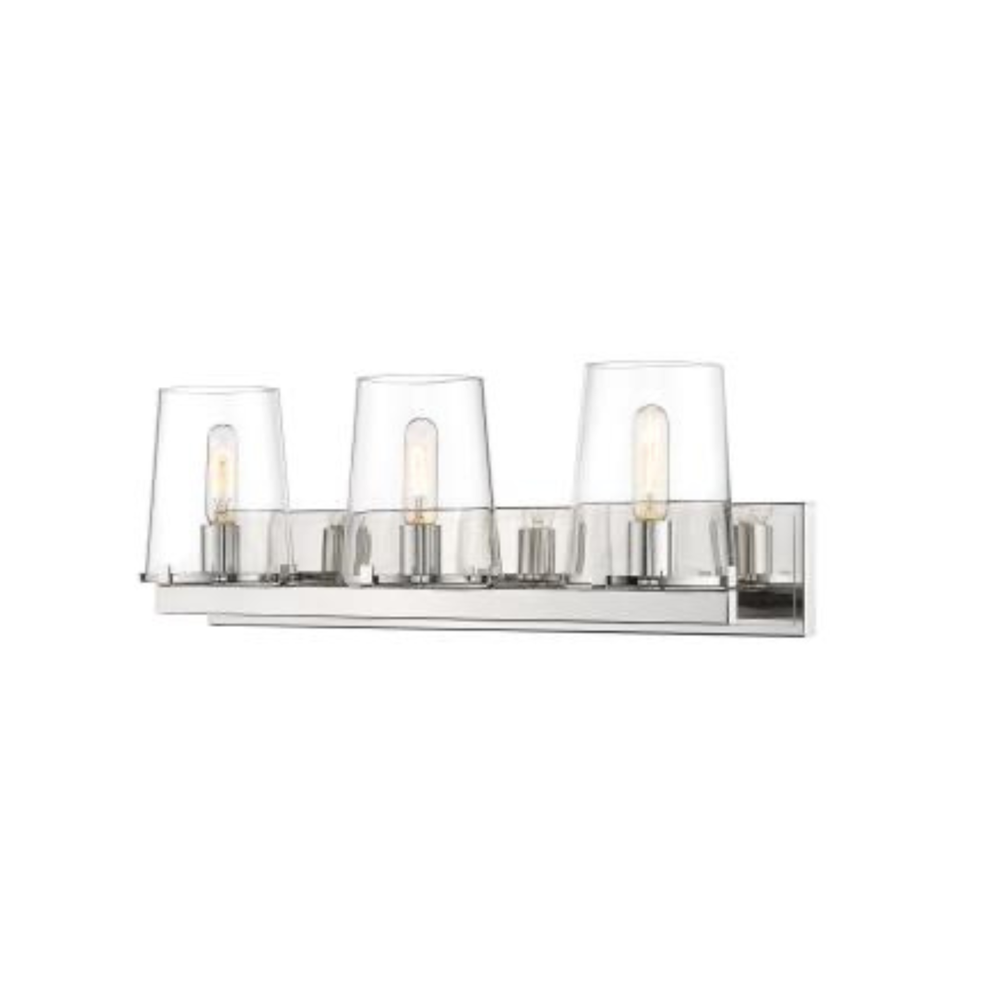 Cale Polished Nickle Vanity Light
