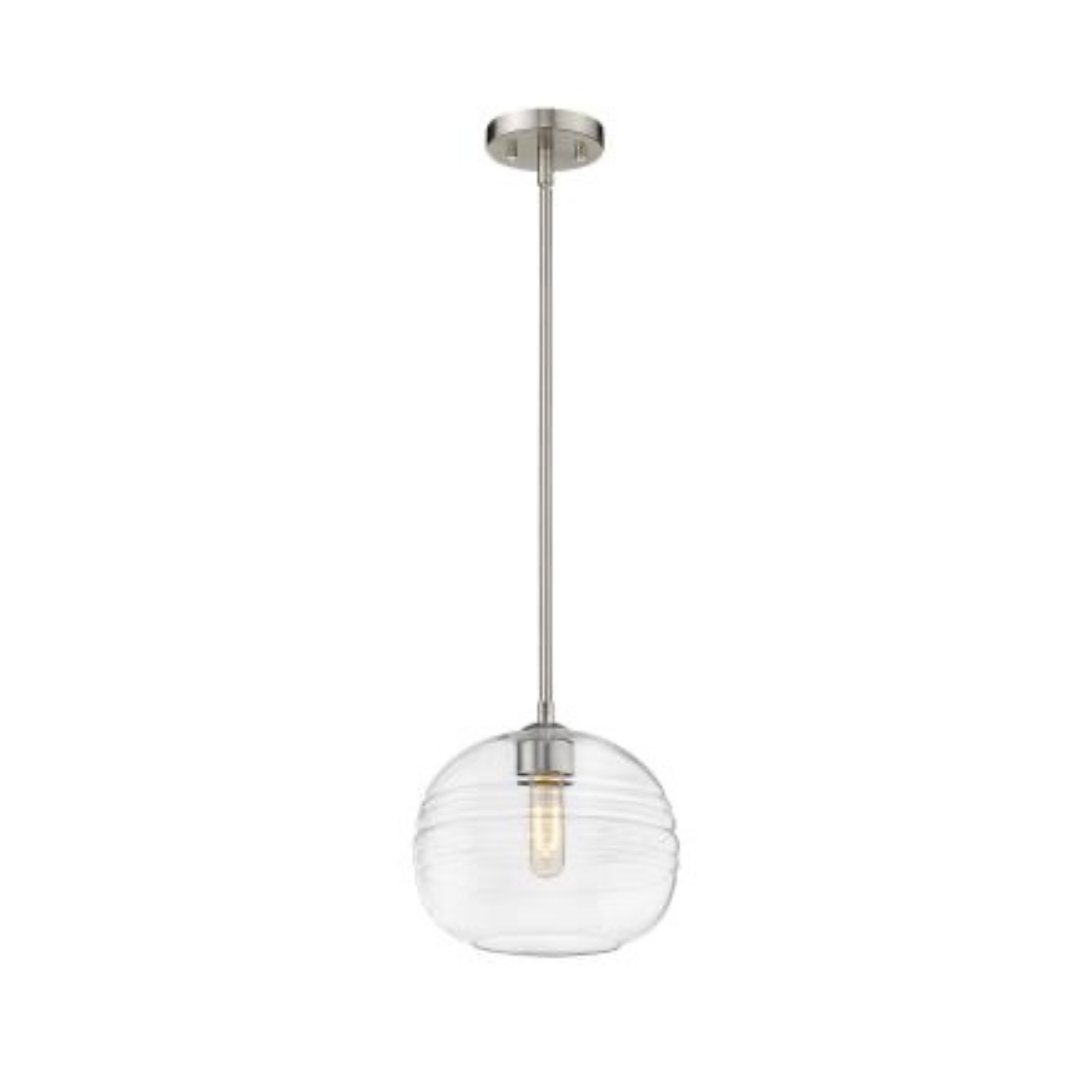 Hadley 1 Light Brushed Nickel Pendant