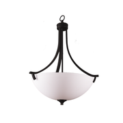 Diana Matte Black Pendant