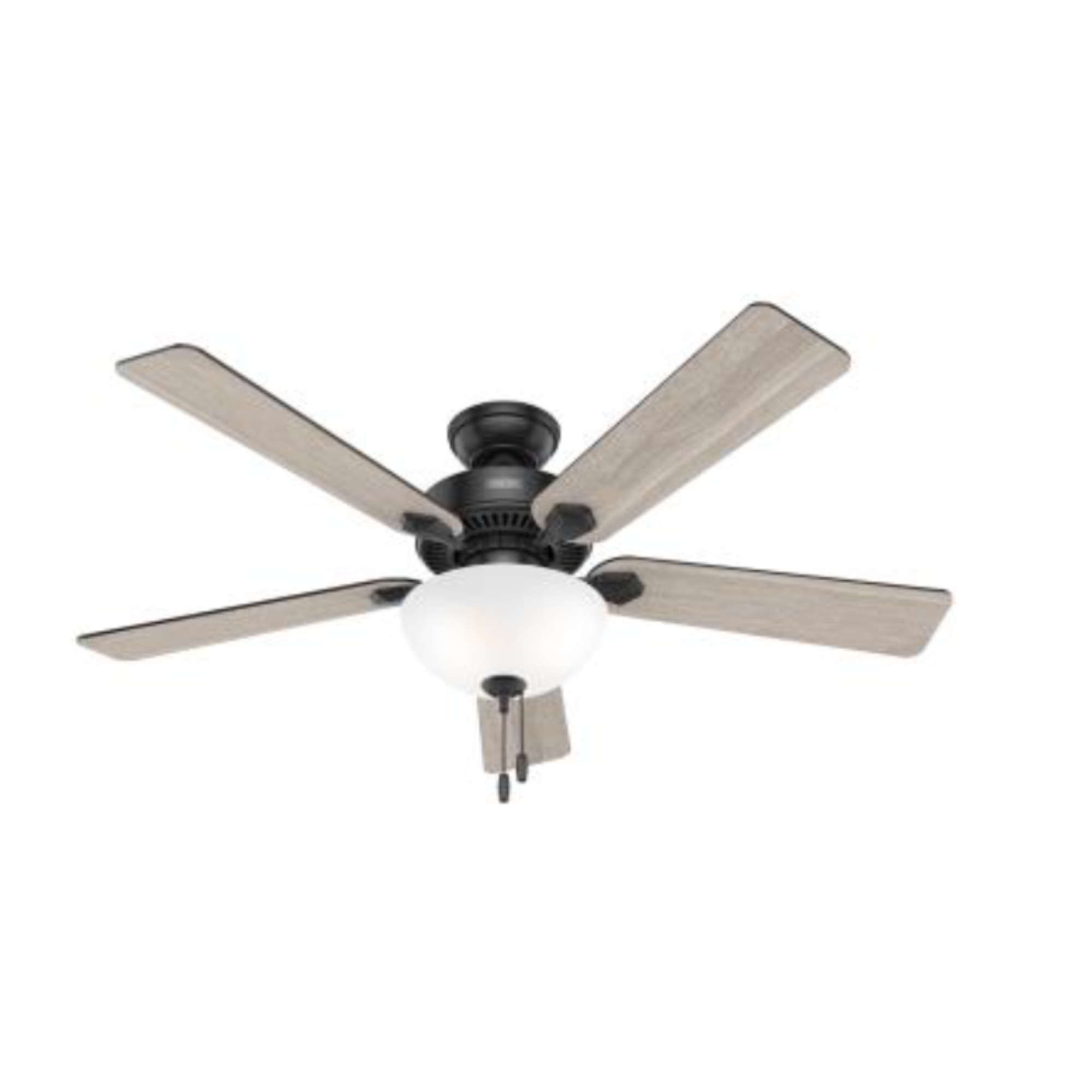 Simone 52" Black Ceiling Fan