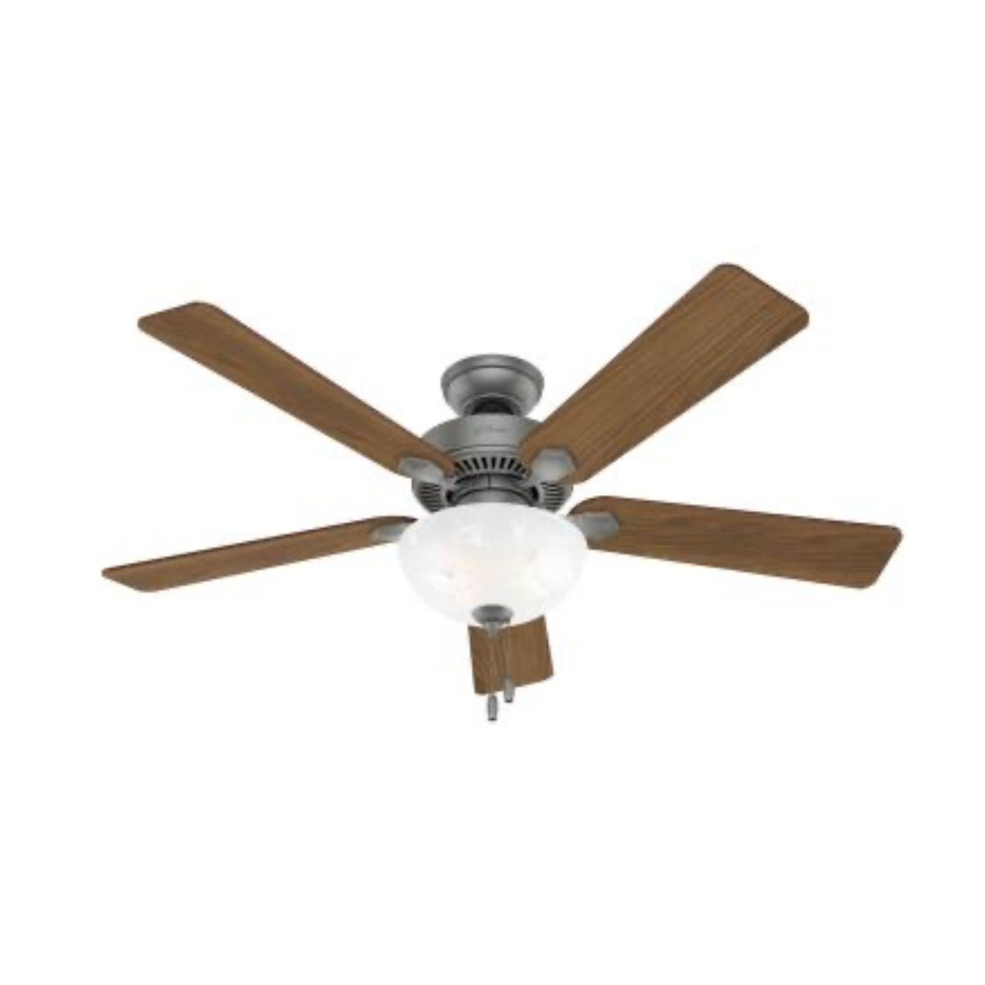 Simone 52" Nickel Ceiling Fan