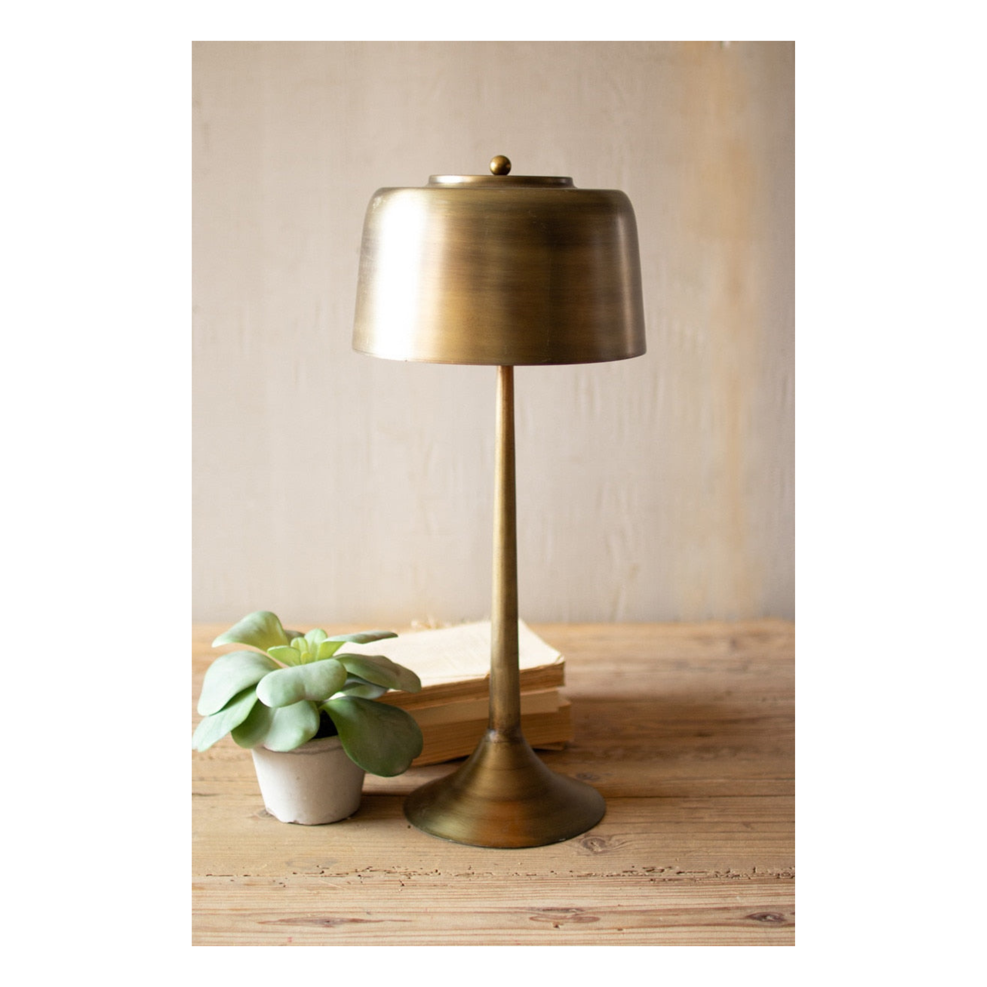 Antique Brass Lamp