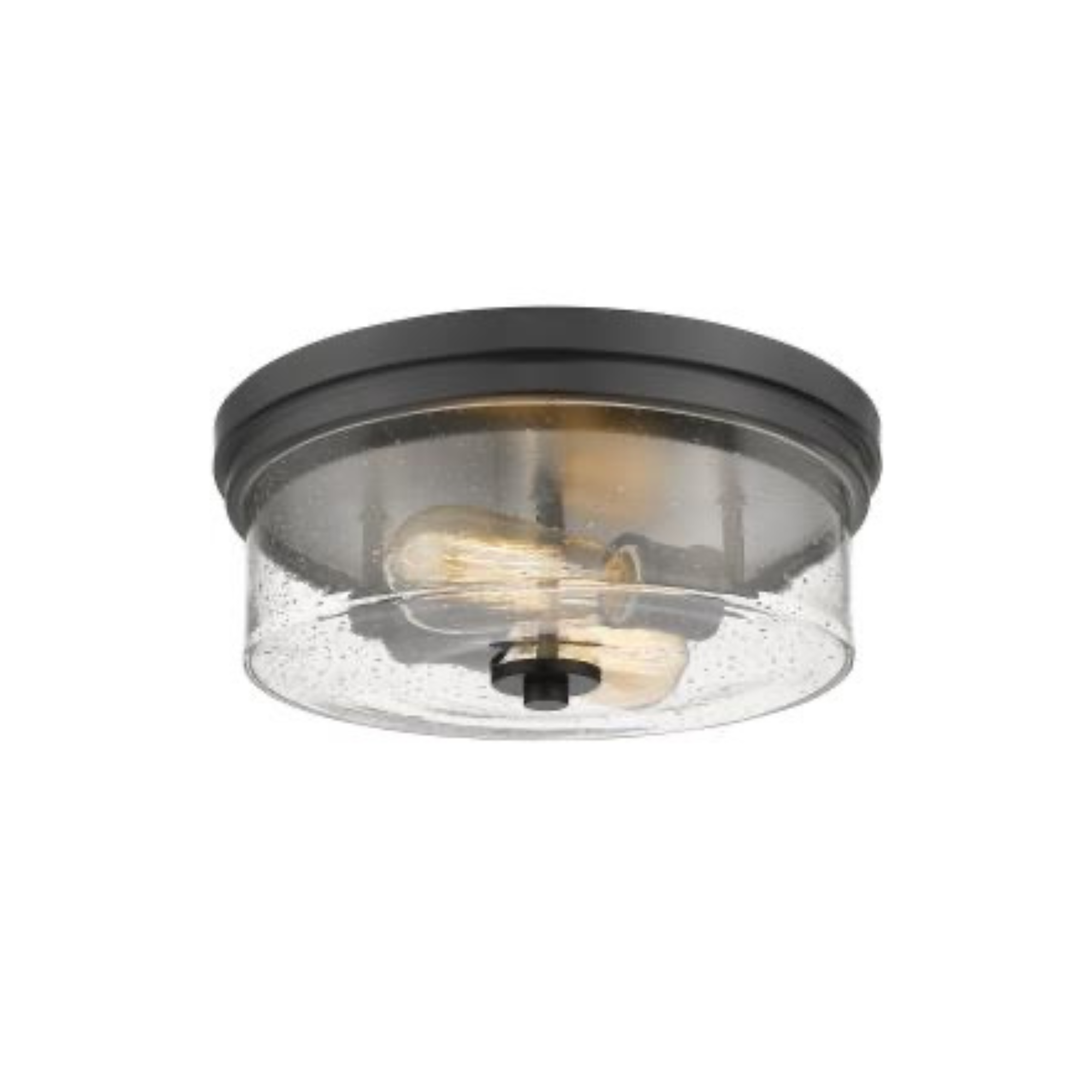 Bryant 2 Light Black Flush Mount