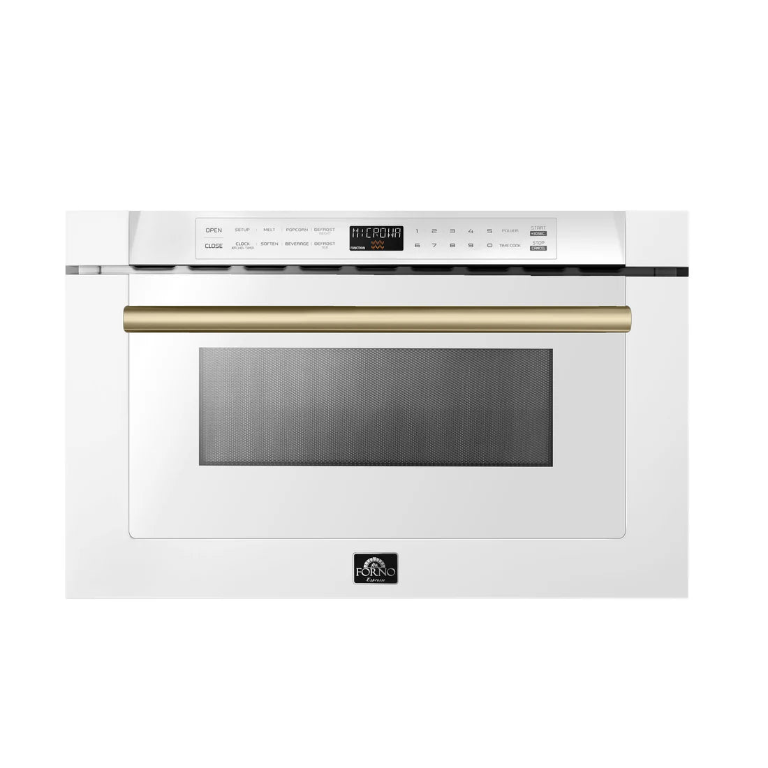 Forno Capoliveri 24" White Microwave Drawer
