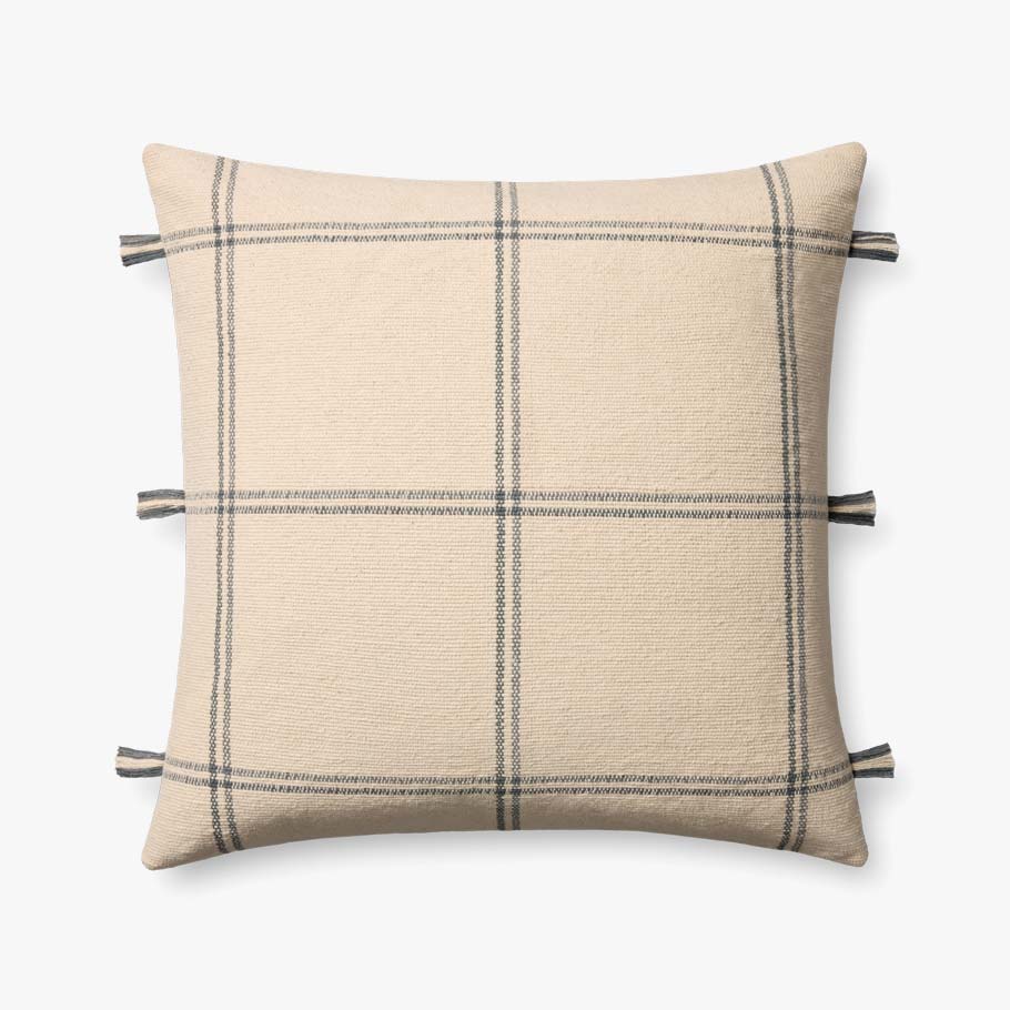 Lainey Blue Down Pillow