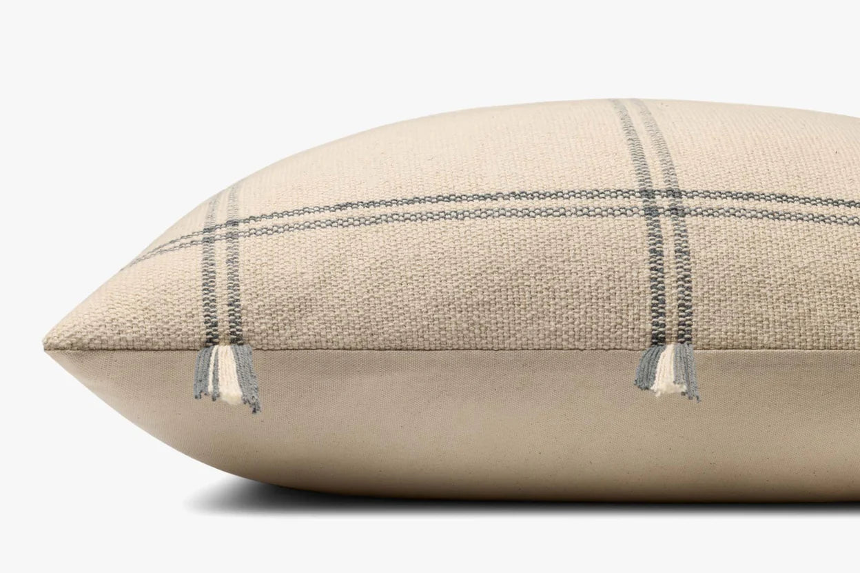 Lainey Blue Down Pillow