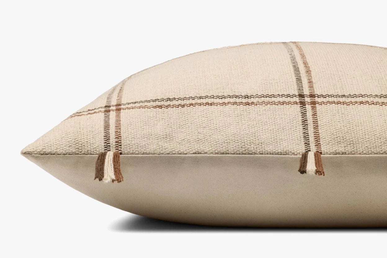 Lainey Brown Down Pillow