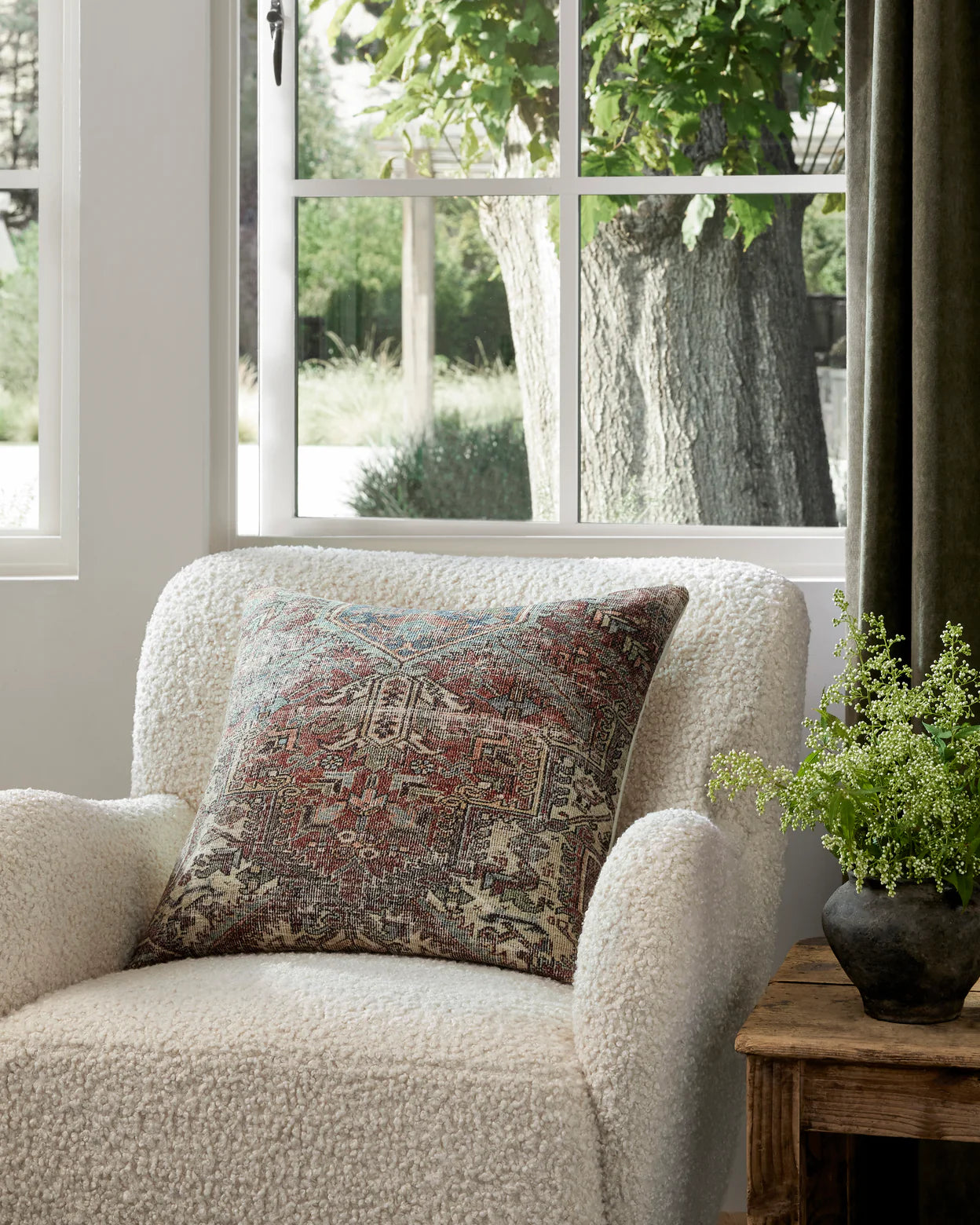 Redwood Tapestry Down Pillow