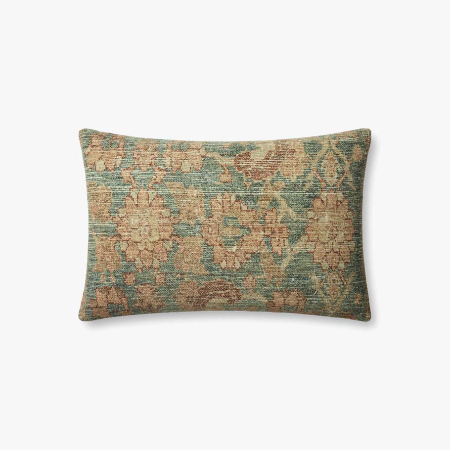 Floral Tapestry Down Pillow