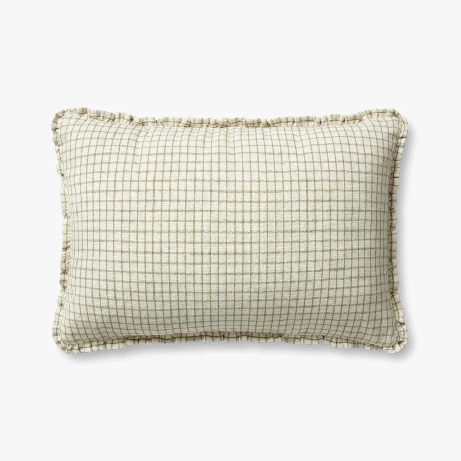 Dinah Ivory Moss Pillow