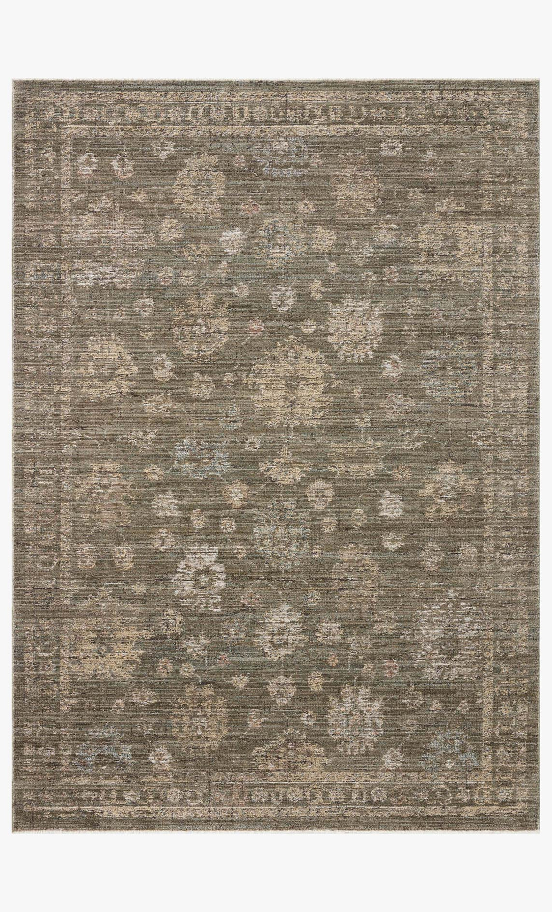 Priscilla Olive / Sand Rug