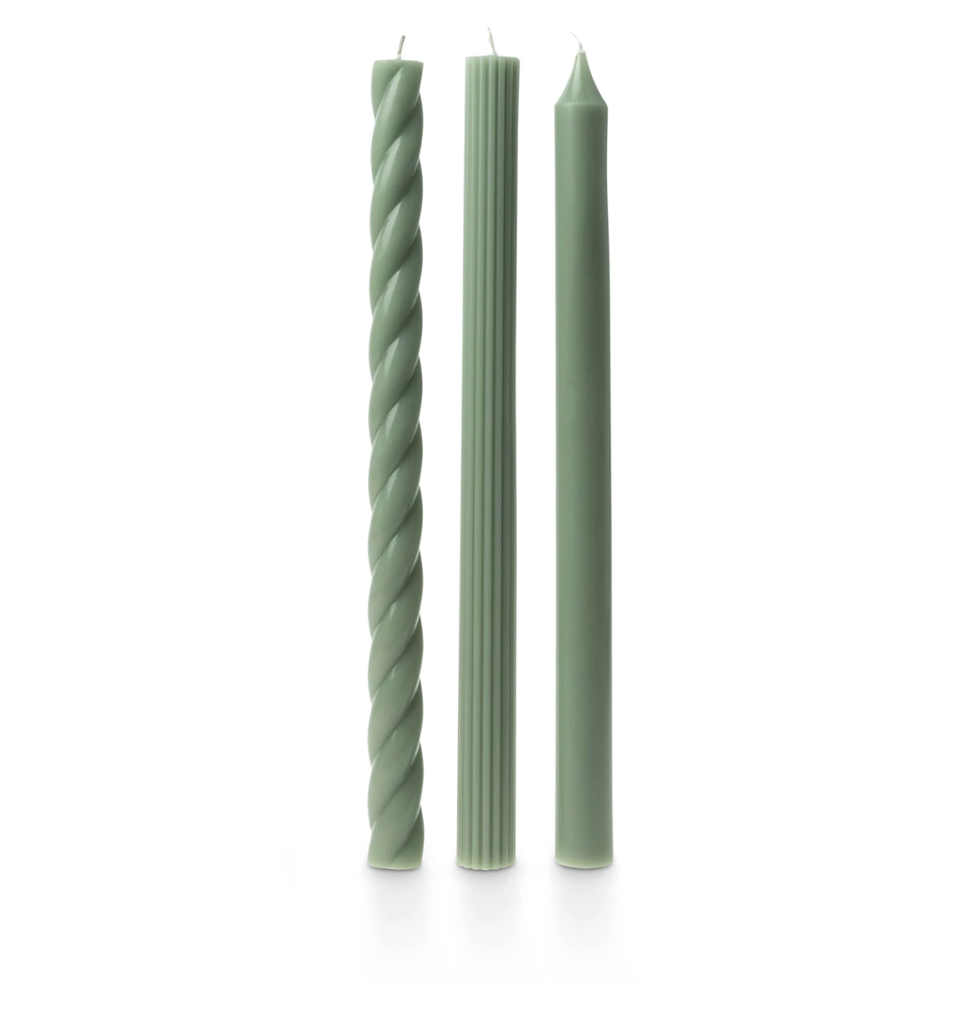 Colored Taper Candle Set