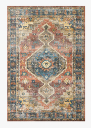 Sky Rust/Blue Rug