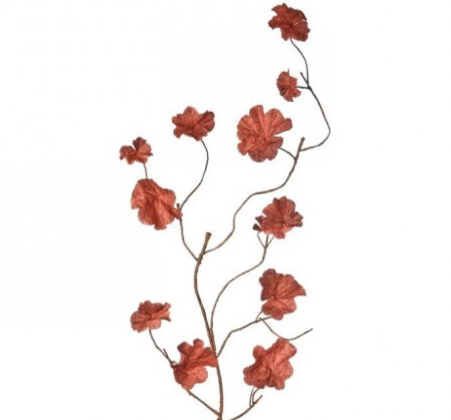 42" Autumn Geranium Leaf Vine - Nutmeg Cinnamon