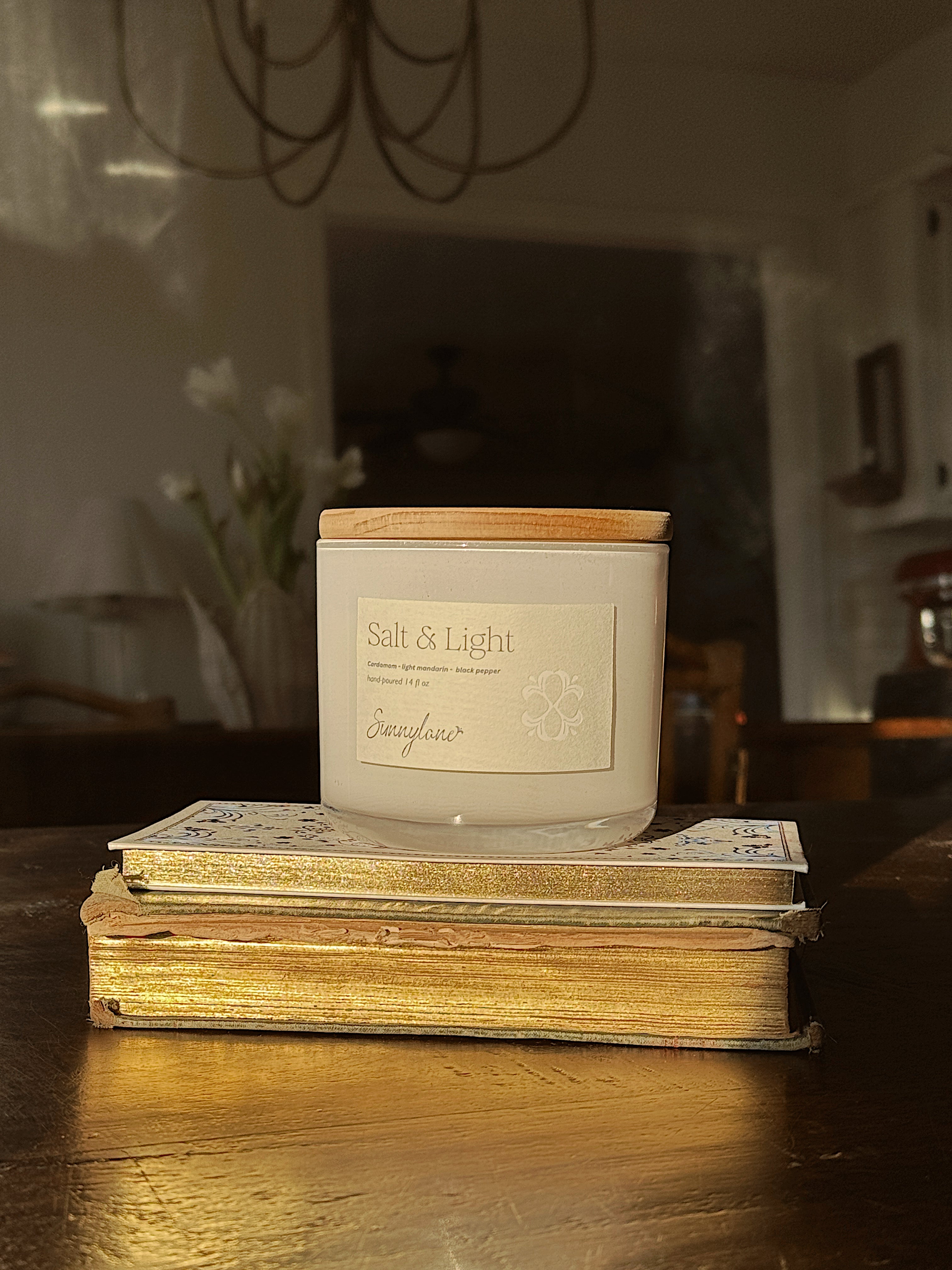 Salt & Light Candle
