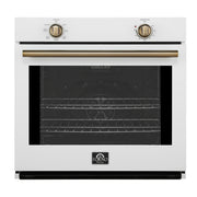 Forno Vomero 30" White Wall Oven