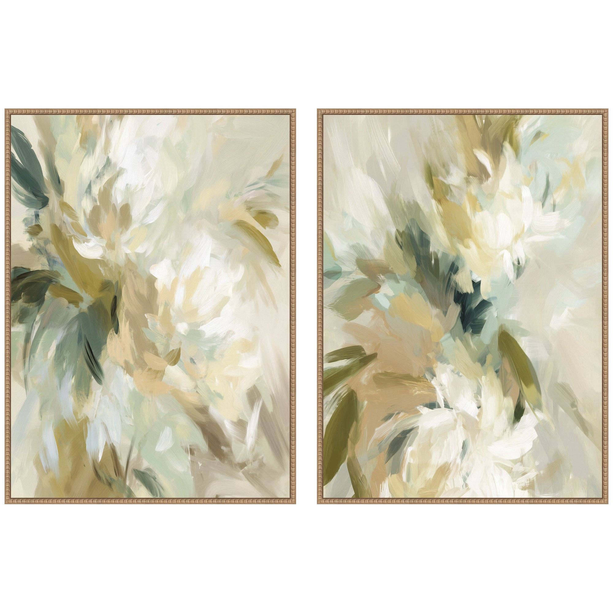 Garden  Framed Canvas Wall Art Set