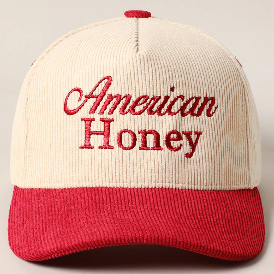 American Honey Corduroy Trucker