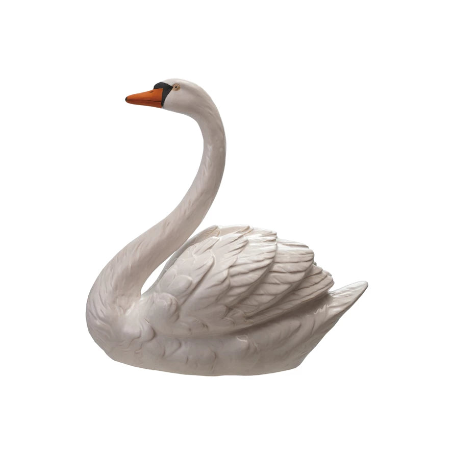 Large Swan Planter