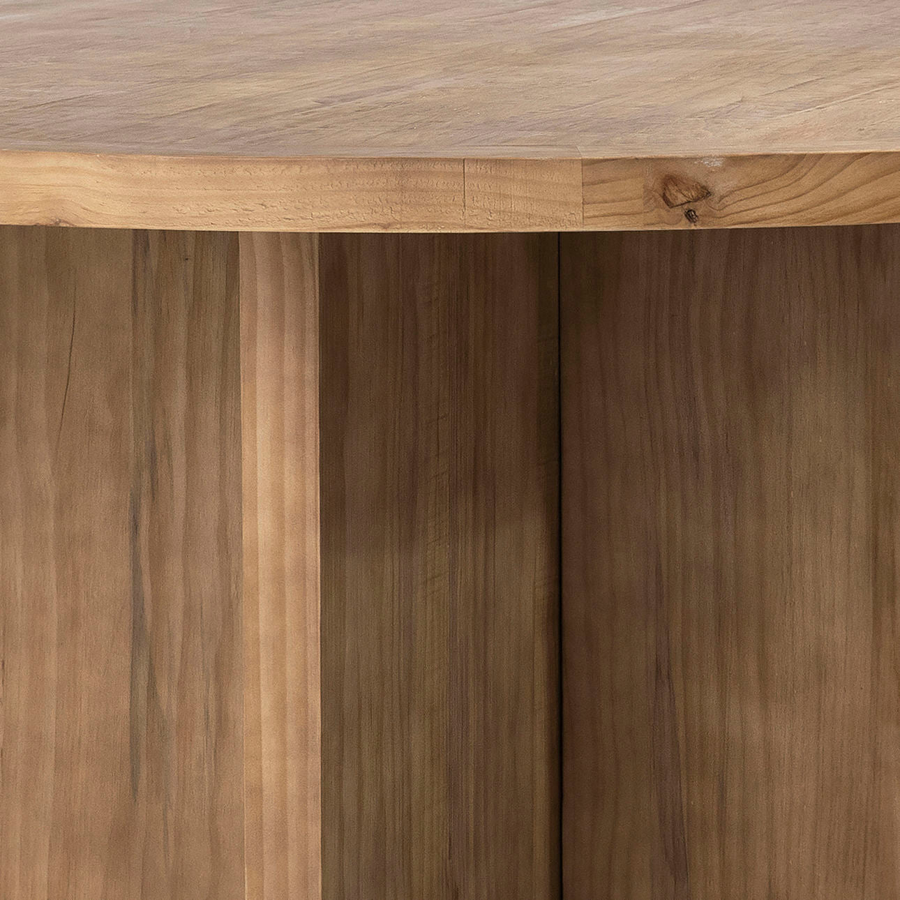 Haley Natural Round Dining Table