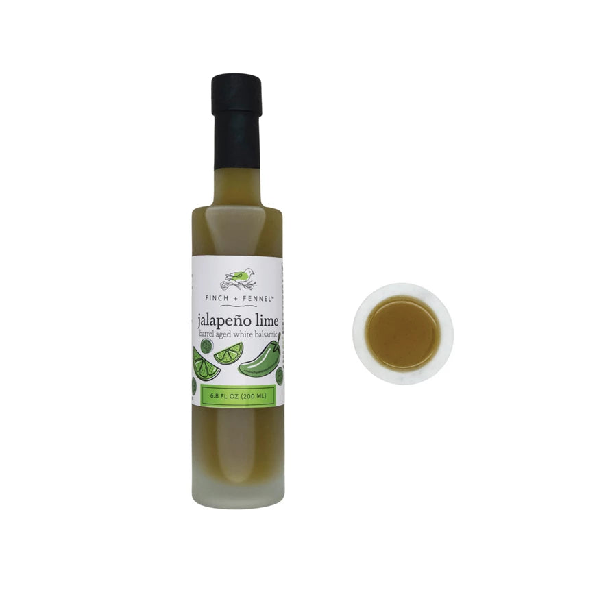 Jalapeño Lime Barrel Aged White Balsamic