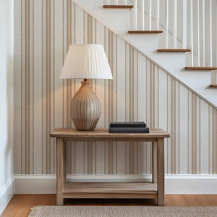 Cloth Stripes - Warm Beige