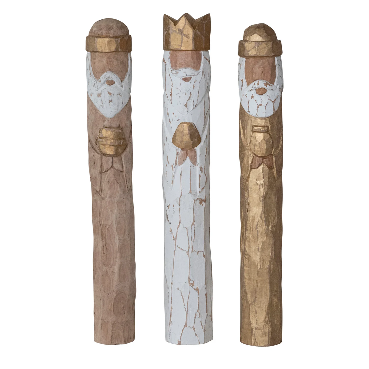 Hand-Carved Mango Wood Wiseman